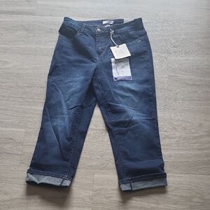 Blue Denim Capris